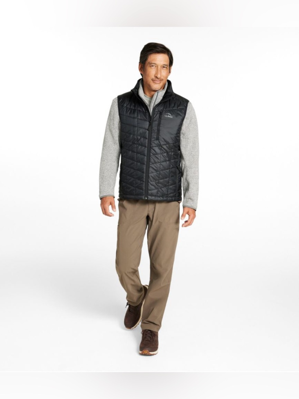 NWOT L.L.Bean PrimaLoft Packaway vest black - Picture 3 of 12